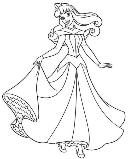 Free & Easy To Print Sleeping Beauty Coloring Pages - Tulamama