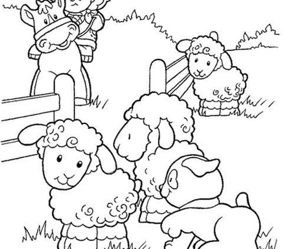 Free & Easy To Print Farm Animal Coloring Pages - Tulamama