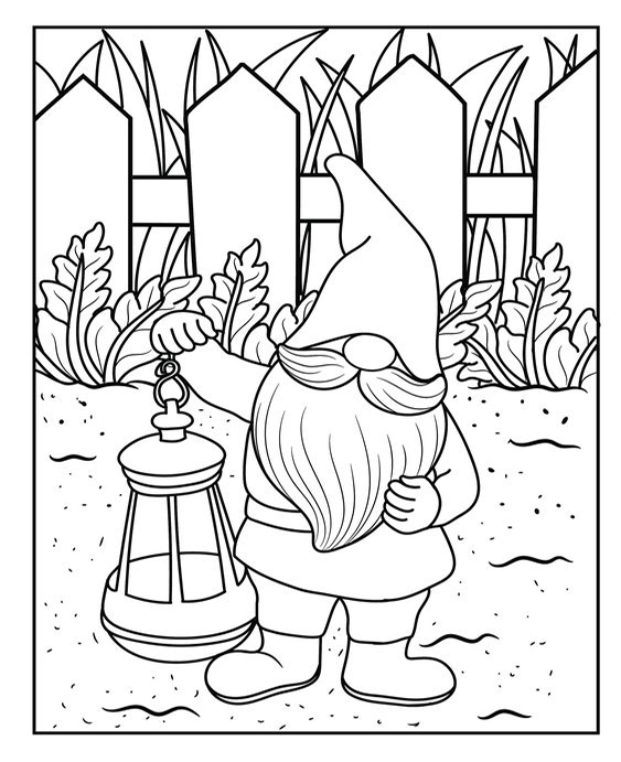 Free & Easy To Print Garden Coloring Pages - Tulamama