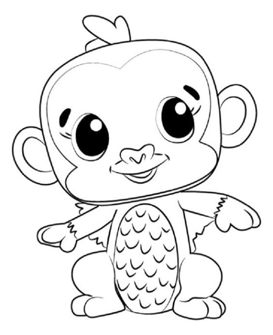 Free & Easy To Print Hatchimals Coloring Pages - Tulamama