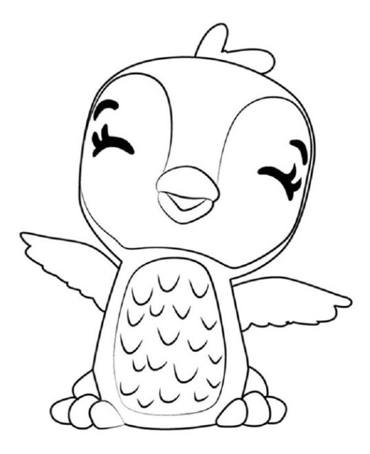 Free & Easy To Print Hatchimals Coloring Pages - Tulamama