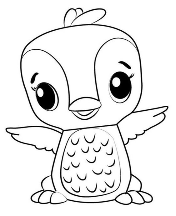 Free & Easy To Print Hatchimals Coloring Pages - Tulamama