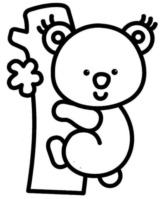 Free & Easy To Print Koala Coloring Pages - Tulamama