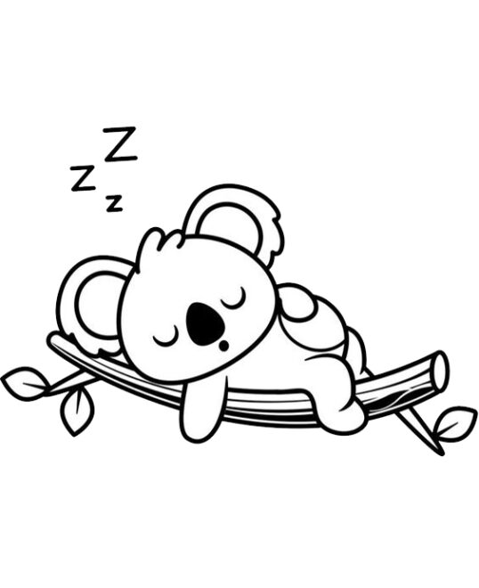 Free & Easy To Print Koala Coloring Pages - Tulamama