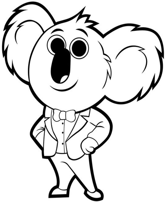 Free & Easy To Print Koala Coloring Pages - Tulamama