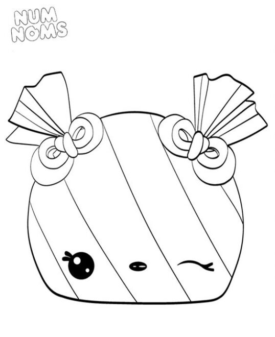 Free & Easy To Print Num Noms Coloring Pages - Tulamama