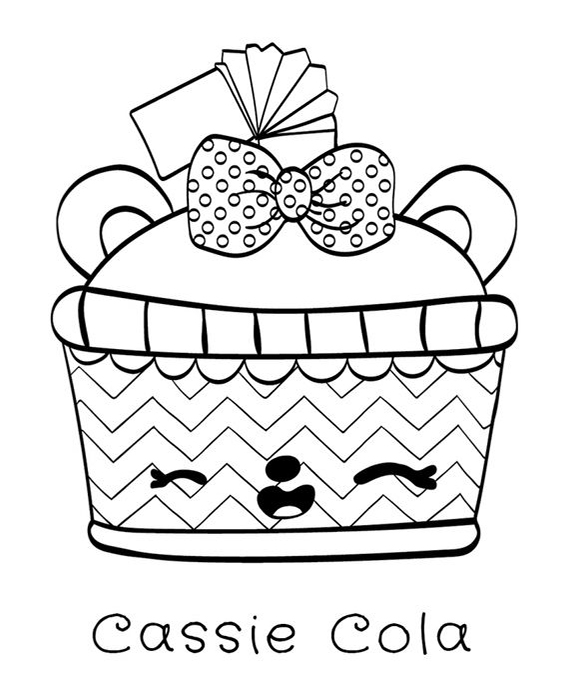 Num Noms Coloring Pages for Kids