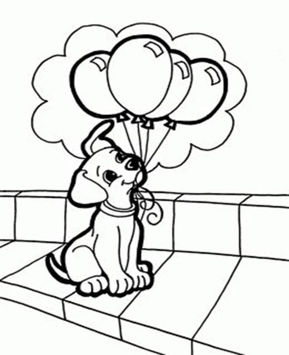 Fun Balloon coloring pages for your little one. They are free and easy to print. The collection is varied with different skill levels