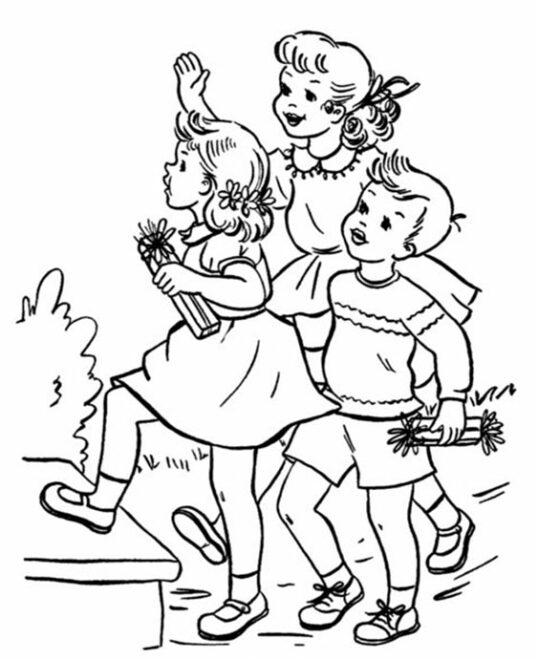 Free & Easy To Print Best Friend Coloring Pages - Tulamama