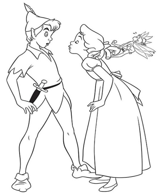 Free & Easy To Print Peter Pan Coloring Pages - Tulamama