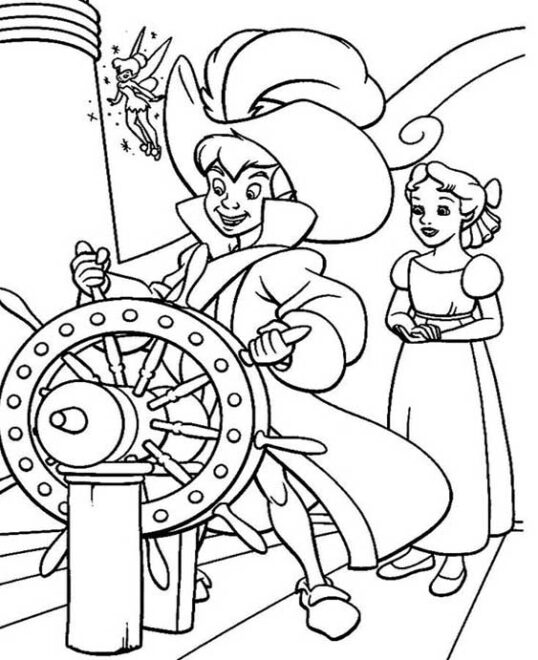 10 Peter Pan Coloring Pages for Little Dreamers