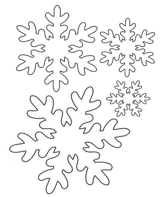 Fun Snowflake coloring pages for your little one. They are free and easy to print. The collection is varied with different skill levels