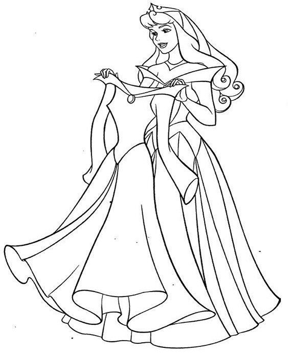 Fun Dress coloring pages for your little one. They are free and easy to print. The collection is varied with different skill levels