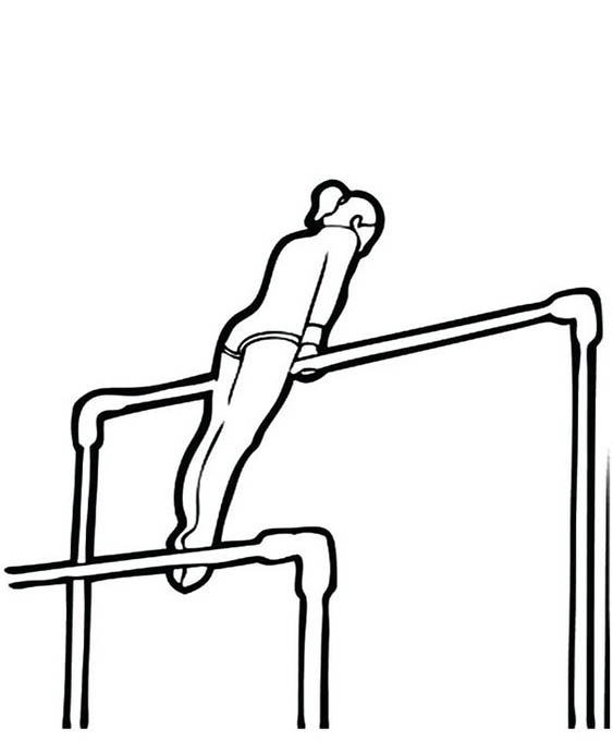 Fun Gymnastics coloring pages for your little one. They are free and easy to print. The collection is varied with different skill levels