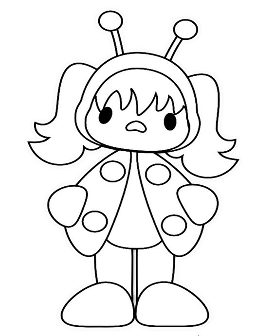 Fun Ladybug coloring pages for your little one. They are free and easy to print. The collection is varied with different skill levels