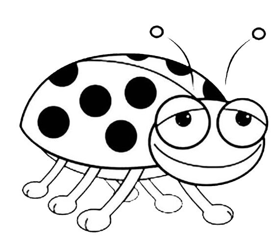 Free & Easy To Print Ladybug Coloring Pages - Tulamama