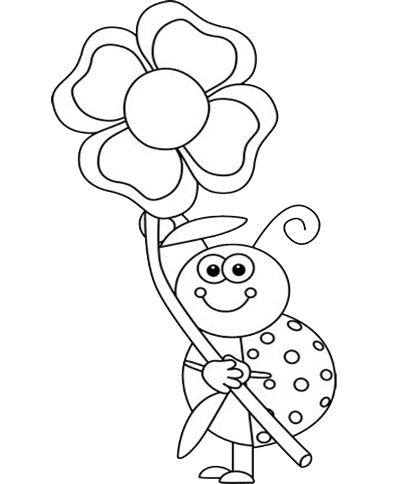 Free & Easy To Print Ladybug Coloring Pages - Tulamama