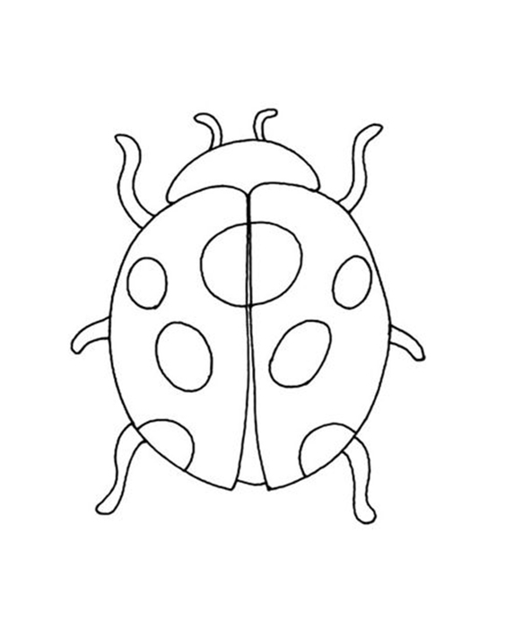 Free & Easy To Print Ladybug Coloring Pages - Tulamama