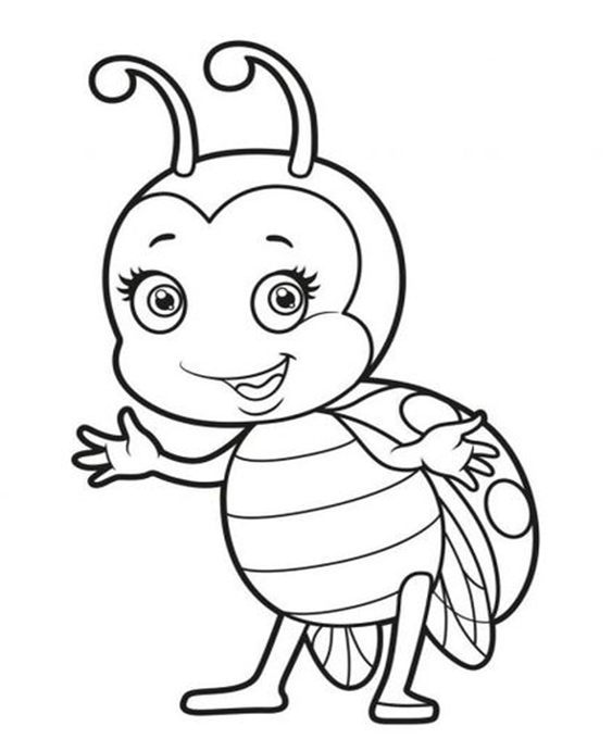 Free & Easy To Print Ladybug Coloring Pages - Tulamama