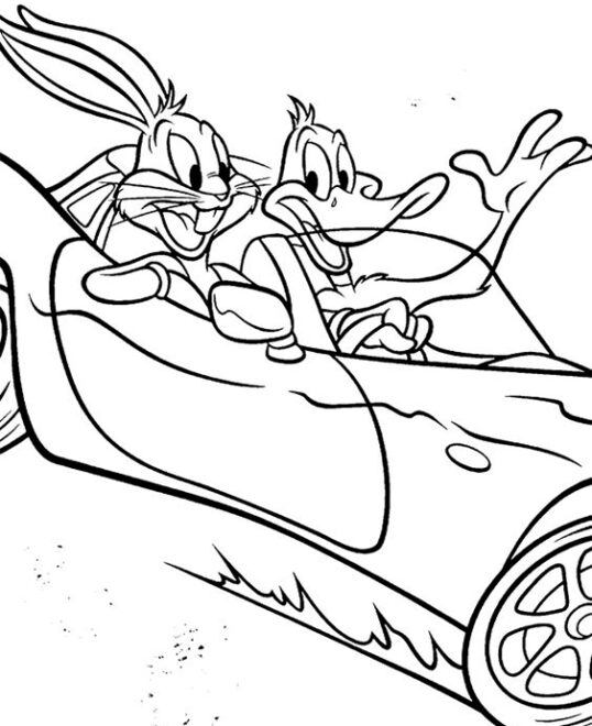 Free & Easy To Print Looney Tunes Coloring Pages - Tulamama