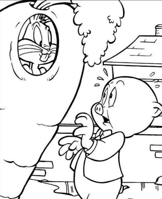 Free & Easy To Print Looney Tunes Coloring Pages - Tulamama