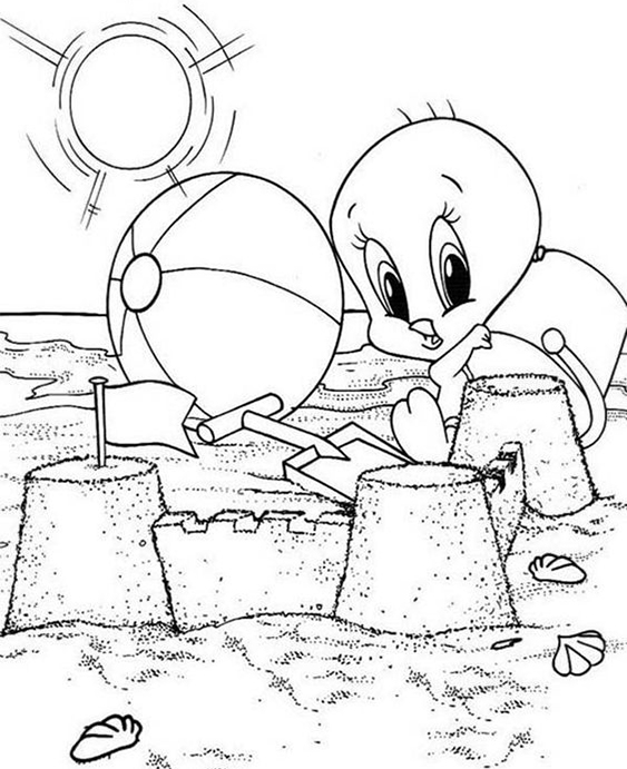 Free & Easy To Print Looney Tunes Coloring Pages - Tulamama