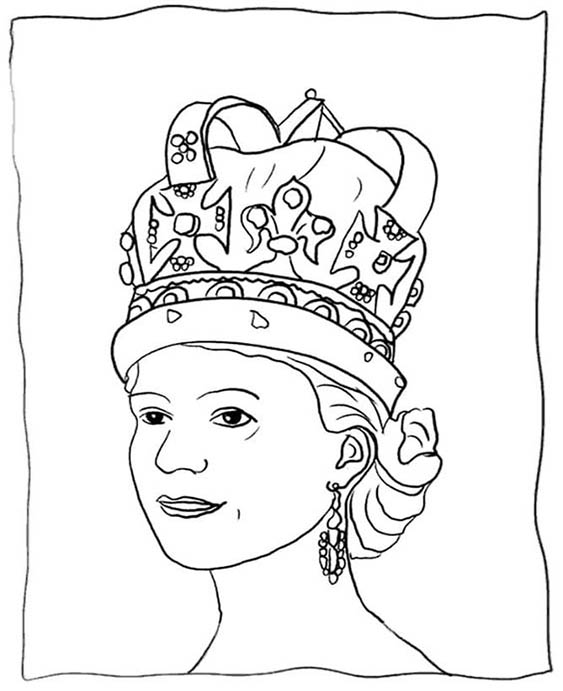 Free & Easy To Print Queen Coloring Pages - Tulamama