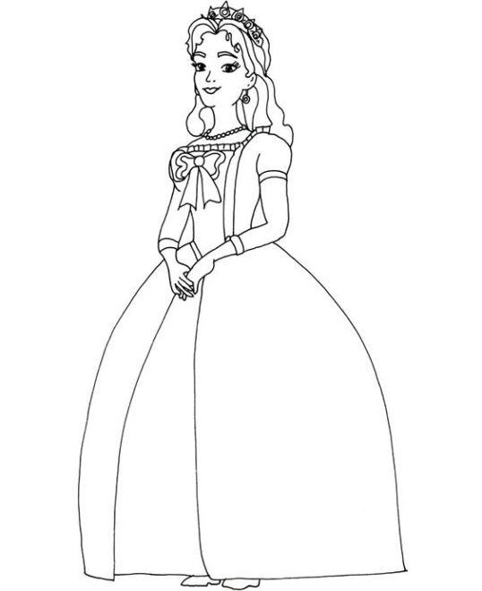 Free & Easy To Print Queen Coloring Pages - Tulamama