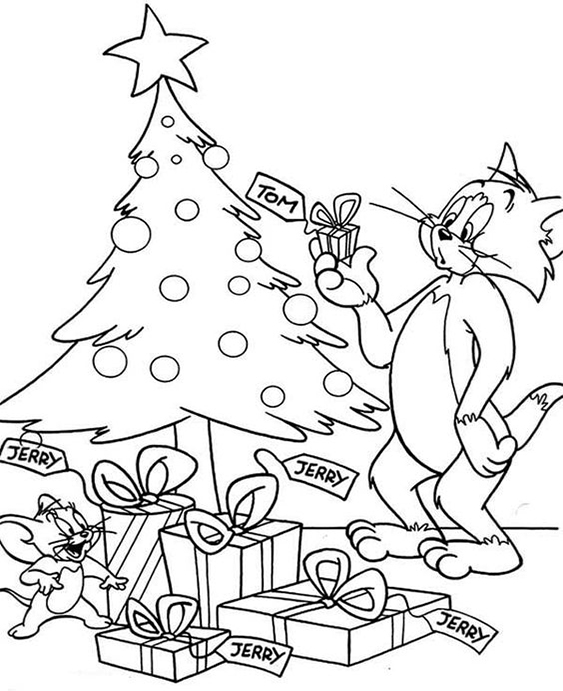 Fun Tom and Jerry coloring pages for your little one. They are free and easy to print. The collection is varied with different skill levels
