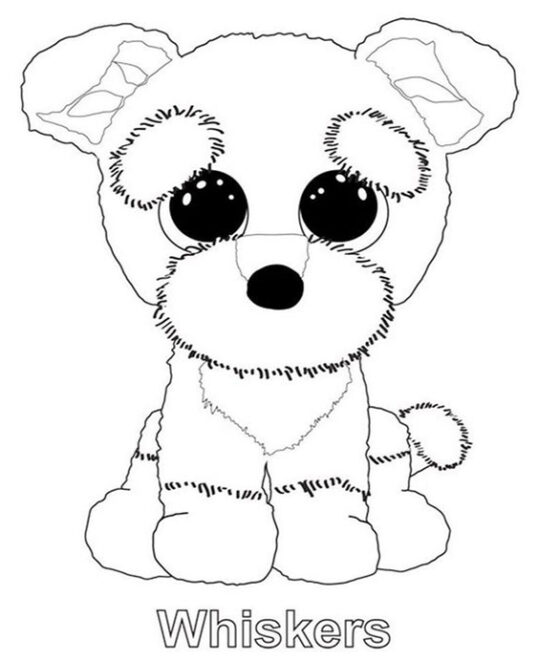 Free & Easy To Print Beanie Boo Coloring Pages - Tulamama