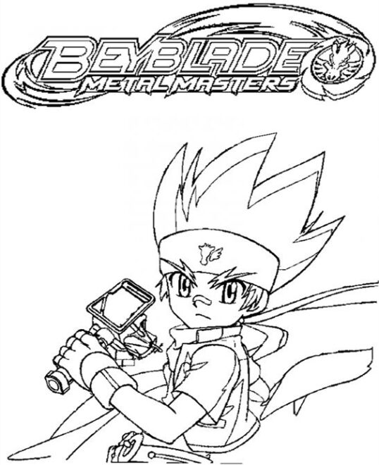 Free & Easy To Print Beyblade Coloring Pages - Tulamama