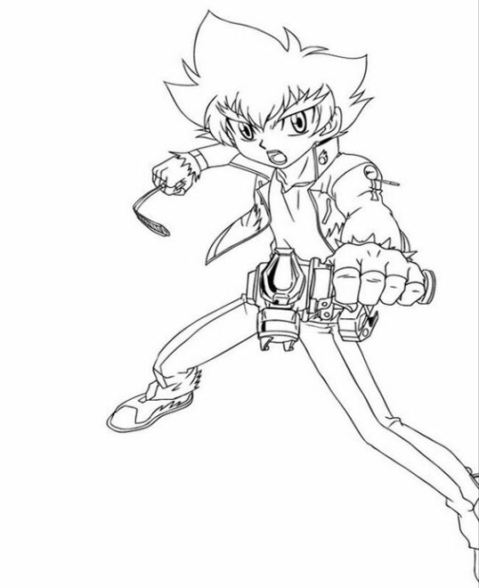 Free & Easy To Print Beyblade Coloring Pages - Tulamama