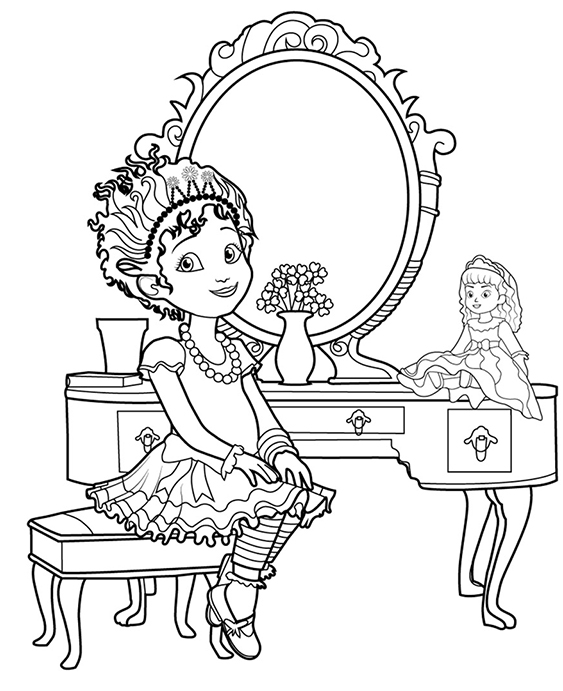 Free & Easy To Print Fancy Nancy Coloring Pages - Tulamama