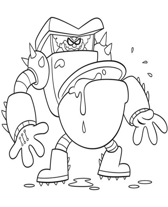 Free & Easy To Print Captain Underpants Coloring Pages - Tulamama