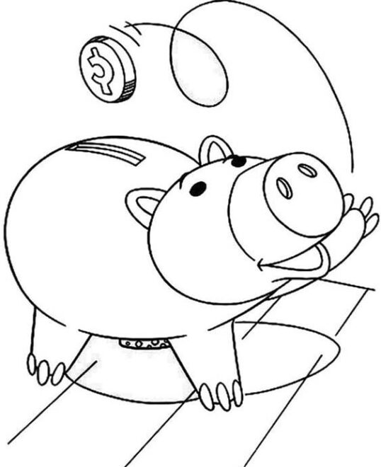 Free & Easy To Print Money Coloring Pages - Tulamama