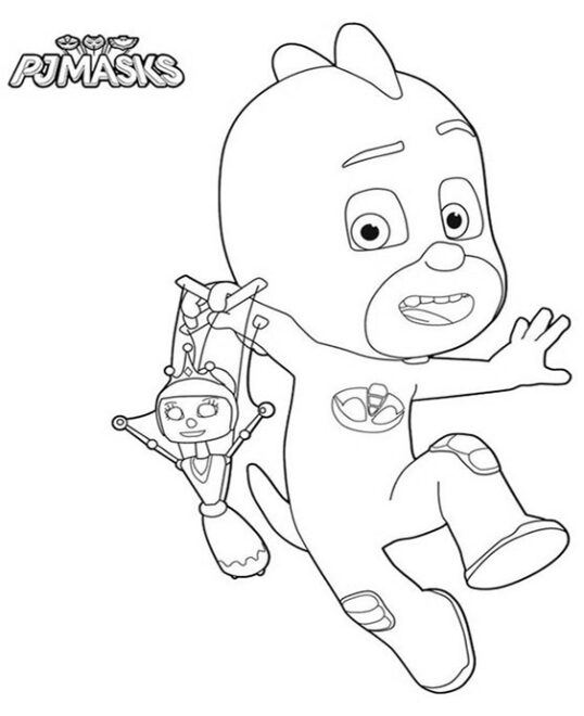 Free & Easy To Print PJ Mask Coloring Pages - Tulamama