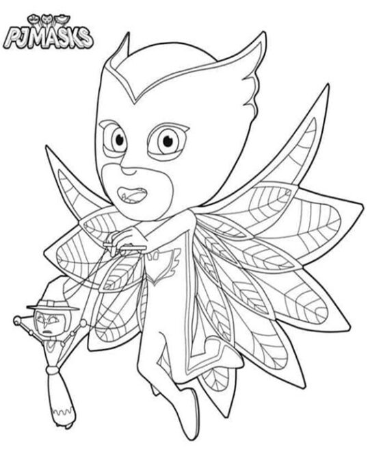 Free & Easy To Print PJ Mask Coloring Pages - Tulamama