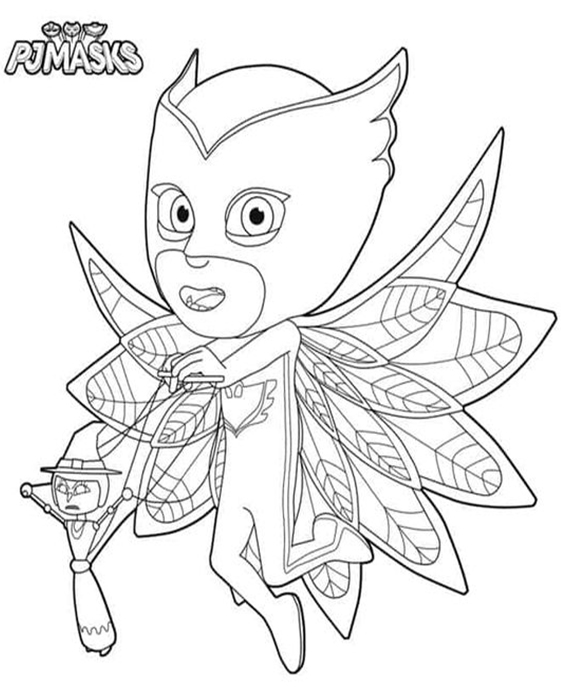 Free & Easy To Print PJ Mask Coloring Pages - Tulamama