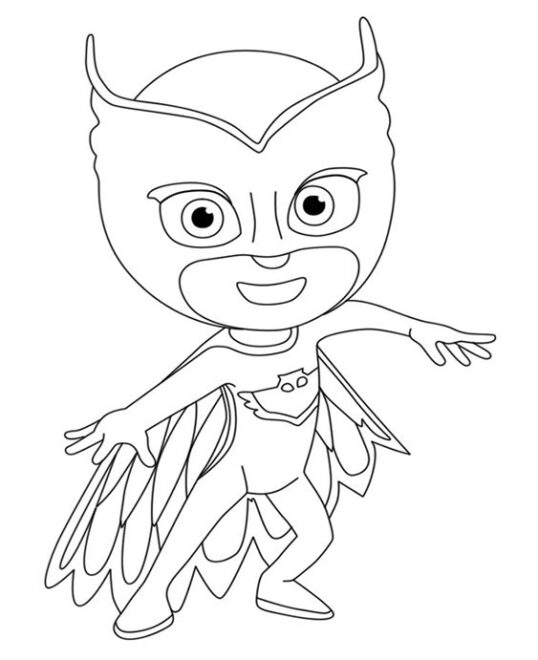 Free & Easy To Print PJ Mask Coloring Pages - Tulamama