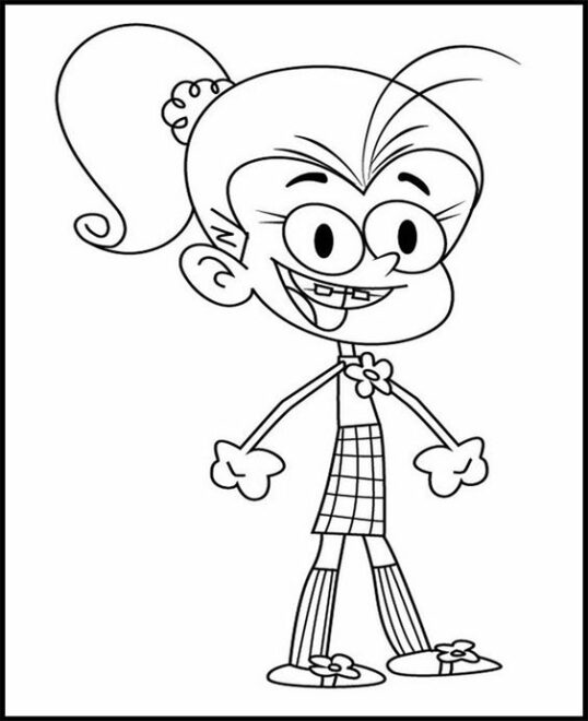 Free & Easy To Print Loud House Coloring Pages - Tulamama