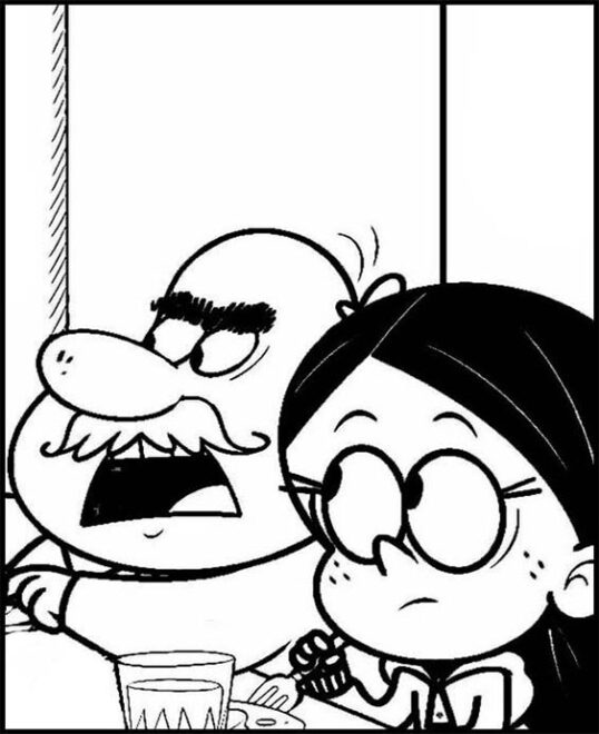 Free & Easy To Print Loud House Coloring Pages - Tulamama