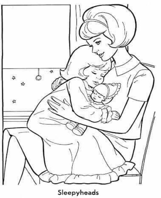 Free & Easy To Print People Coloring Pages - Tulamama