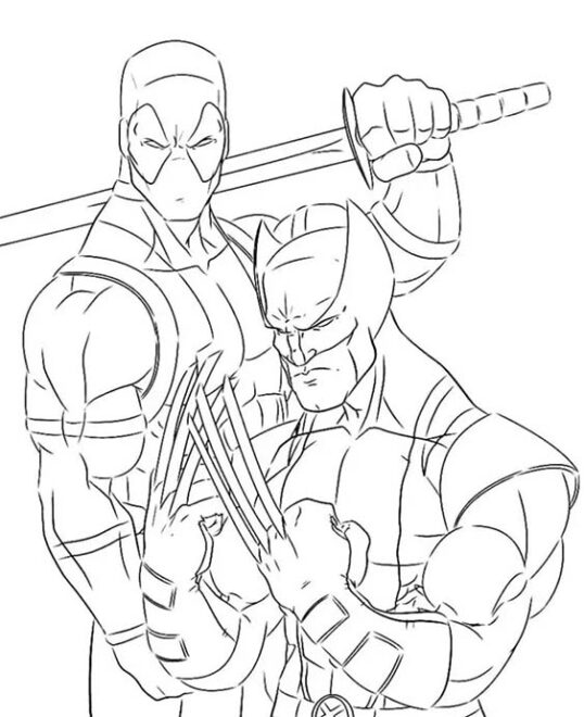 Free & Easy To Print Wolverine Coloring Pages - Tulamama
