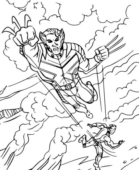 Free & Easy To Print Wolverine Coloring Pages - Tulamama