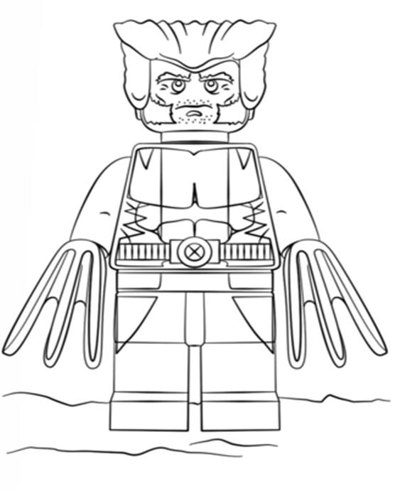Free & Easy To Print Wolverine Coloring Pages - Tulamama